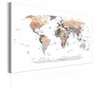 Paris Prix World Map: Where Today? 60 x 90 cm