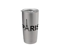 Paris Tour Eiffel Paris Gobelet isotherme en acier inoxydable double paroi