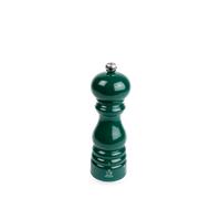 PEUGEOT Moulin à sel manuel Paris u'Select, Bois laqué 18 cm, 6 réglages, Vert forêt