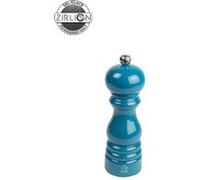 PEUGEOT - Moulin à Sel Paris u'Select 18cm - Collection ParisRama - 6 Réglages - Innovation Sel Glace, Mécanisme Zirlion - En Bois Labellisé PEFC - Fabrication Française - Coloris Laqué Bleu Pacifique