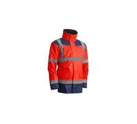Parka 4 en 1 HV Kanata rouge et marine - Coverguard L