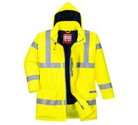Parka Bizflame Rain Hi-vis Multirisque Couleur : Jaune Taille Xxxl - Portwest