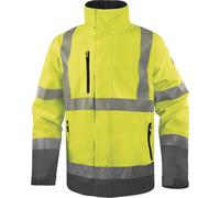 PARKA DE PLUIE HAUTE VISIBILITÉ POLYESTER RIPSTOP - IMPER-RESPIRANT DELTA PLUS - TRACKJA 58/60 (2XL)