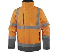 PARKA DE PLUIE HAUTE VISIBILITÉ POLYESTER RIPSTOP - IMPER-RESPIRANT DELTA PLUS - TRACKOR 58/60 (2XL)