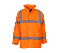 Parka De Sécurité Imperméable Haute Visibilité Orange Fluo Hvp300