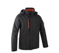 Parka de travail imperméable Ripstop noir et orange YUZU XL Coverguard