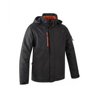Parka de travail imperméable Ripstop noir et orange YUZU XL Coverguard