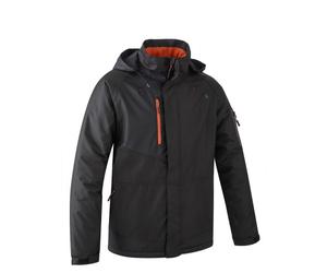 Parka de travail imperméable Ripstop noir et orange YUZU XXL Coverguard