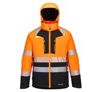 PORTWEST Parka d'hiver DX4 Hi-Vis Class 2 Orange/Noir L - Vêtements de travail