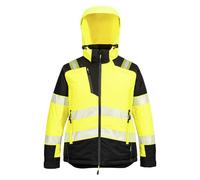 Parka D'hiver Hv Femmes Pw3 - Taille Xxl - Jaune/noir - Portwest