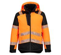 Portwest T160 Parka HV PW3 Orange/Noir - Taille S