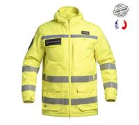 Parka Hardshell A10 Equipment Sécu-One WF 150 HV-TAPE Jaune 4XL