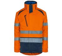 Parka haute visibilité imperméable et rétroréfléchissante LONG LIFE - orange XL T2S