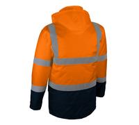 Parka haute-visibilité orange doublure et rembourrage polyester - SINGER - PARDO L