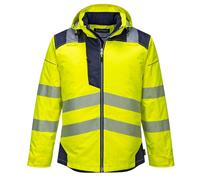 Parka Hv Pw3 Couleur : Jaune/marine Taille 4xl - Portwest