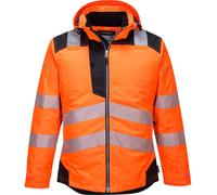 Parka Hv Pw3 Couleur : Orange/noir Taille Xxl - Portwest