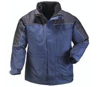 Parka multipoches RIPSTOP 4 en 1 marine/noir T3XL COVERGUARD 5RIBBXXXL