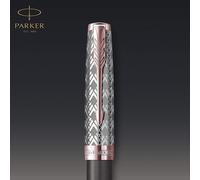 Parker 2119788 PARKER Füller Sonnet Premium Metal & Grey P.G.C. 18K sw F