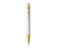 Parker 2143643 PARKER Kugelschreiber IM Premium Pearl G.C. M Blau Geschenkbox