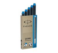 Parker 43382 Quink Etui de 5 Cartouches longue effaçable