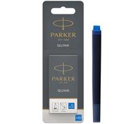 Cartouche d'encre longue Parker pour stylo plume - Boite de 10