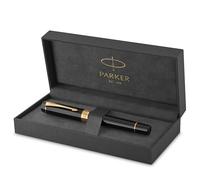 Parker Stylo-plume Duofold 1931382 – Plume moyenne – Noir