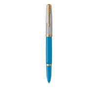 PARKER Füller 51 Premium Turquoise G.C. F Schwarz Geschenkbox