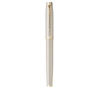 PARKER Füller IM Monochrome Champagne PVD M Blau