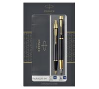 PARKER Füller & Kugelschreiber DuoSet Black G.T IM M Geschenkbox