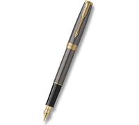PARKER Füller Sonnet G.T. Grey Core Finish F Schwarz Geschenkbox