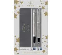 Parker IM Brushed Metal C.C. DuoSet in oîte cadeau