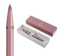 Parker Stylo à bille IM Touche Finale finition mauve pointe moyenne encre bleue coffret cadeau