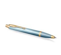 Parker IM Writing Rituals Stylo bille | Vert avec dégradé | Finitions or| Pointe moyenne | Encre bleue | Coffret cadeau