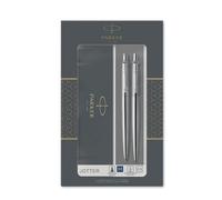 Parker Jotter Duo Gift Set with Ballpoint Pen & Mechanical Pencil (0.5mm) Stai