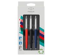 Parker Jotter Originals Coffret Cadeau Trio | Stylo billegel et porte-mines | Fabriqués à partir de 55 % de matériaux recyclés* | Le cadeau de fin d’études idéal