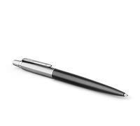 Parker Jotter stylo bille Jotter | Noir Bond Street | pointe moyenne | encre bleue | coffret cadeau