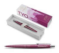 PARKER Jotter Tokyo Édition spéciale avec gravure | Stylo de qualité supérieure | Boîte cadeau | Mine bleue | Cadeau personnalisé | Nom | Anniversaire (Tokyo)