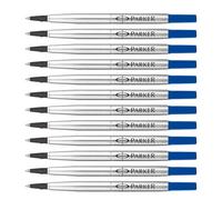 Parker Lot De 12 Recharges Roller Bleue Taille M