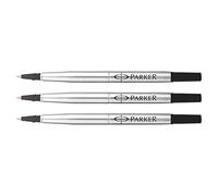 PARKER Lot de 3 Recharges Z41 pour Roller pointe fine Noir