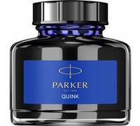 Parker flacon d'encre pour stylo plume | encre bleue QUINK | 57 ml