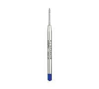 Parker Recharges d'encre QUINK pour stylo bille - Pointe moyenne - Bleu - Blister de 10