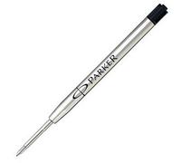 Parker Quinkflow Recharge bille pointe moyenne Noir