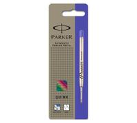 Parker Quinkflow Recharge pour stylo-bille Pointe Fine Bleu