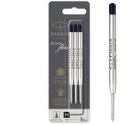 PARKER QUINKflow recharges pour stylo bille | pointe moyenne | noire | lot de 3