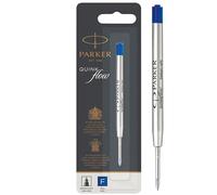 Parker recharge stylo bille | pointe fine | encre bleue QUINKflow | Lot de 1
