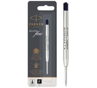 Parker recharges pour stylo bille | pointe fine | encre noire QUINKflow | lot de 1