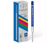 20x Parker 2166550 Quinkflow Basic Kugelschreiber Mine M blau