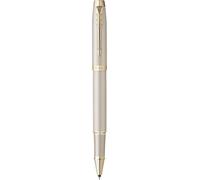 PARKER Rollerball IM Monochrome Champagne PVD F Schwarz