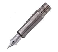 Parker Sonnet Bloc plume : Section Métal - Finition chromée - Plume Fine Or 18K plaqué rodhium