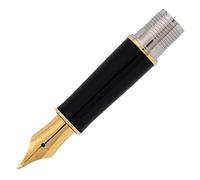 Parker Sonnet Bloc plume : Section Noire - Finition Dorée - Plume Extra Fine plaqué Or